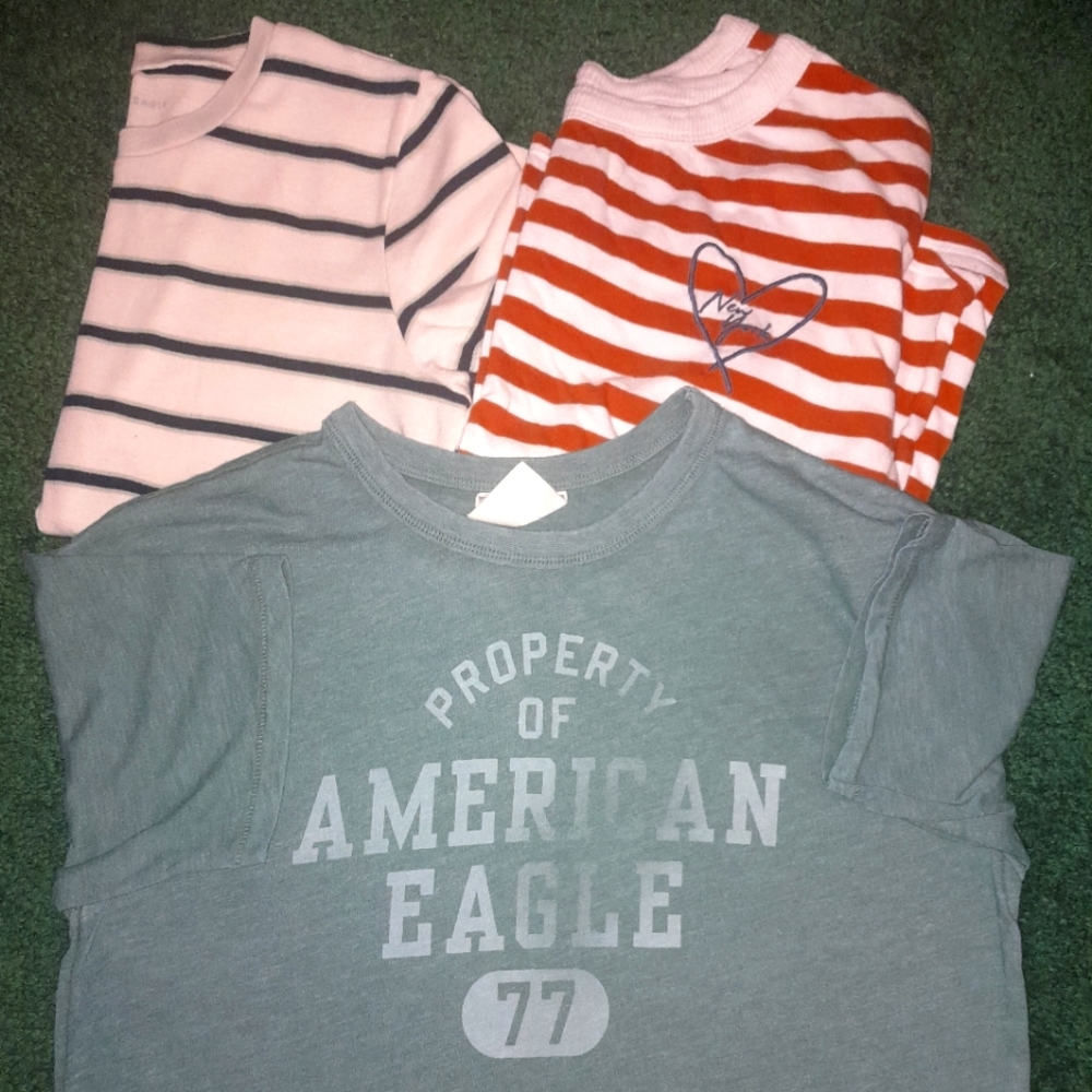 NWOT! AE cropped t-shirt bundle
